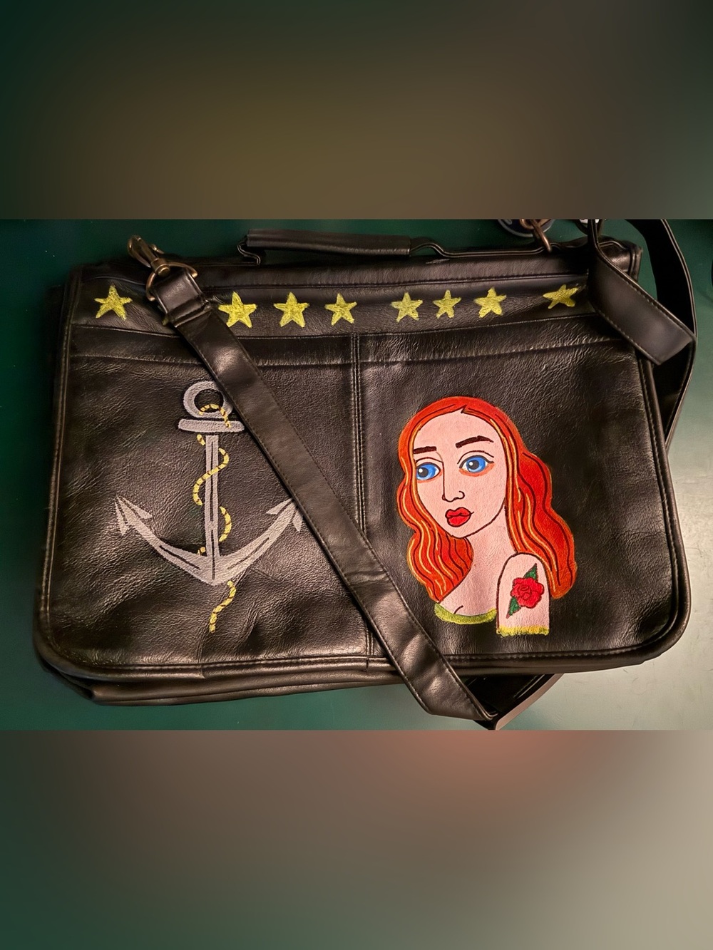 Nautical Tattoo Briefcase